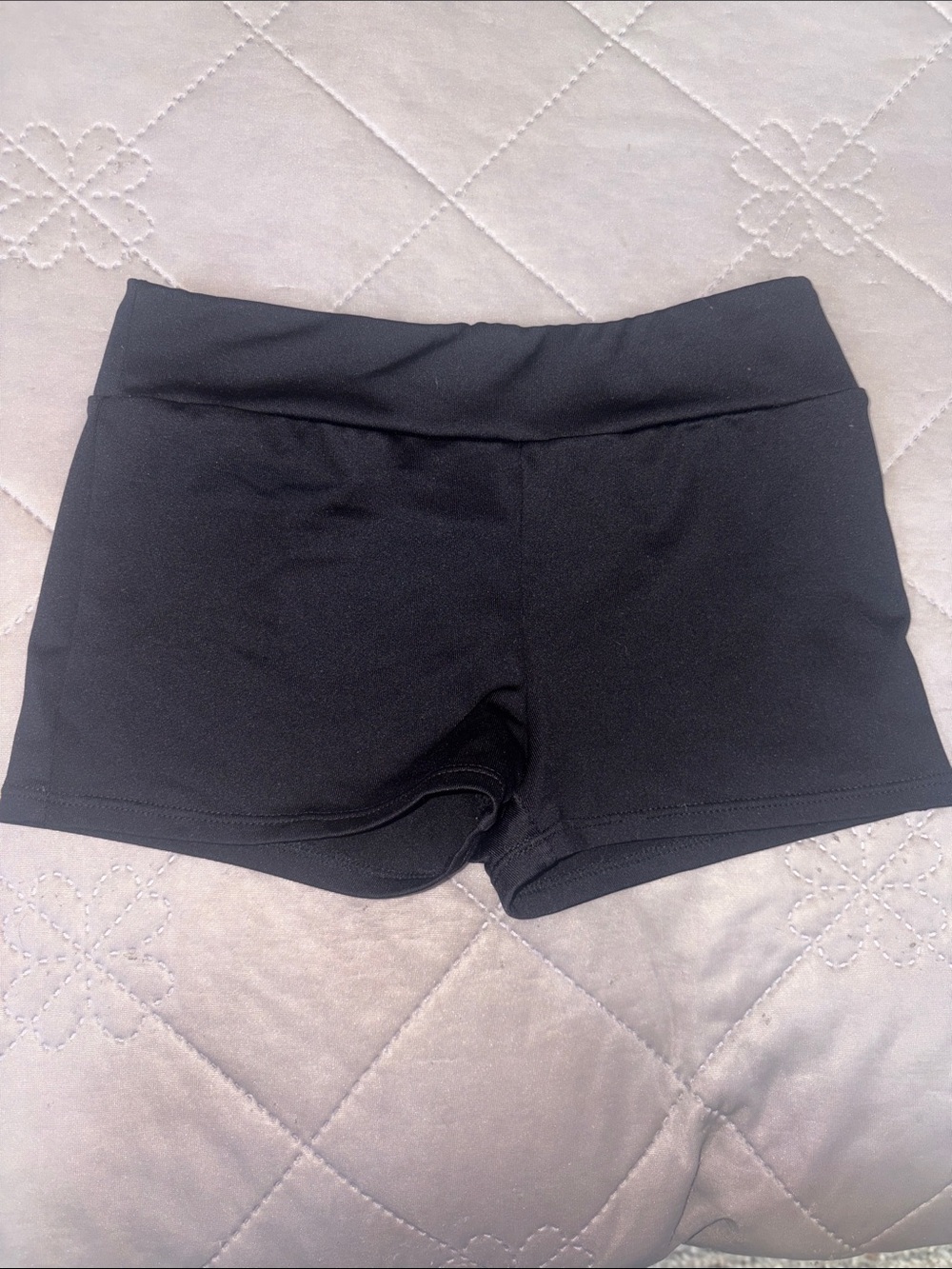 ⭐️ 5 for $25 ⭐️Girls sz7/8 Black Performance Yoga Shorts